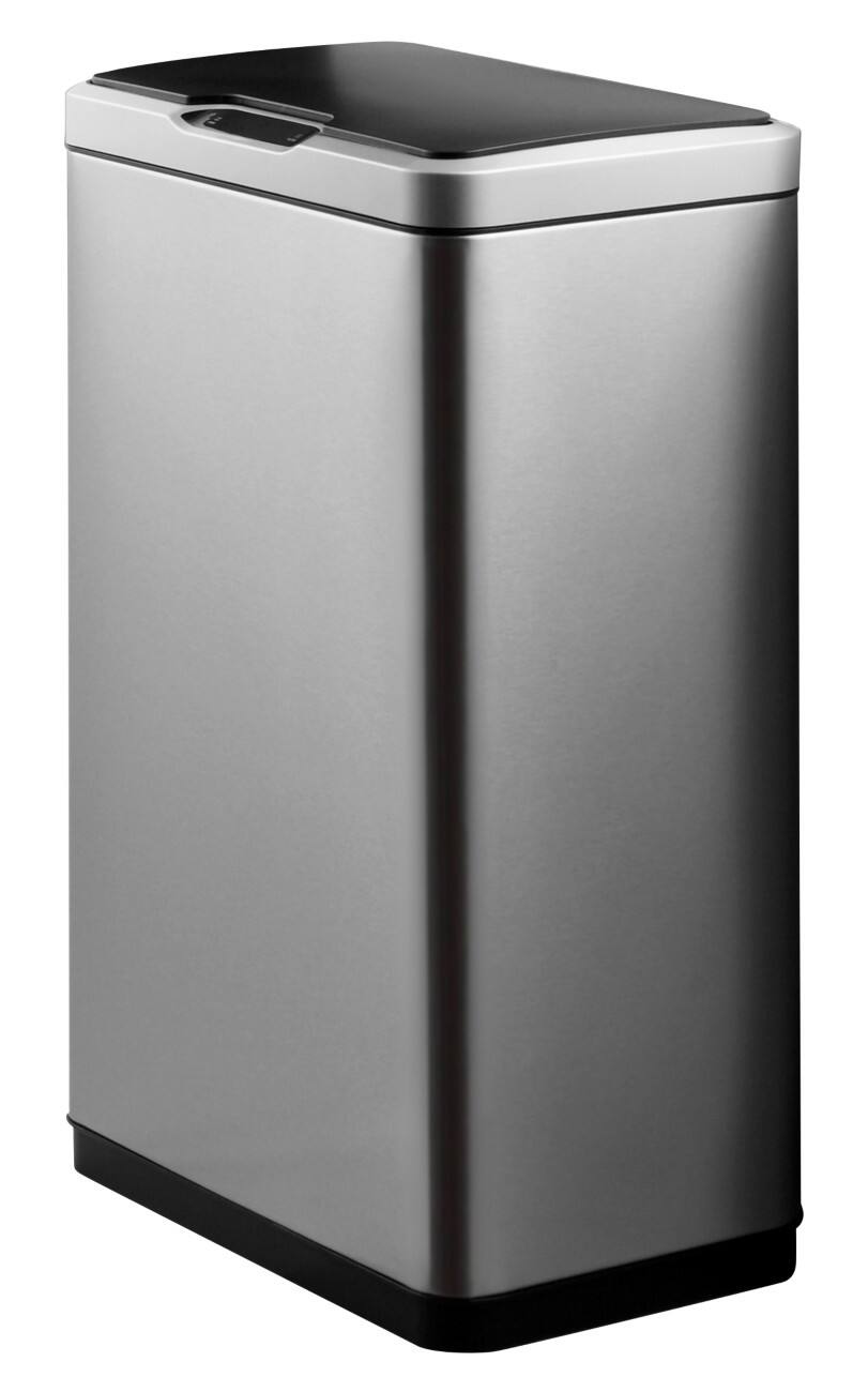 EKO Papierkorb mit Sensor Edelstahl 45 L 27 (B) x 46 (T) x 65,5 (H) cm Silber
