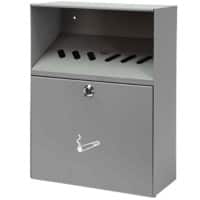 V-PART Aschenbecher 28 (B) x 14 (T) x 37 (H) cm Grau