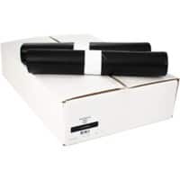 Mittlere Belastung Müllsack 140 L  Schwarz MDPE (Polyethylen mittlerer Dichte) 0.033 mm 10 Stück