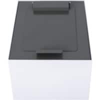 V-PART Deckel 31196227 Verzinkter Stahl Pulverbeschichtet Grau