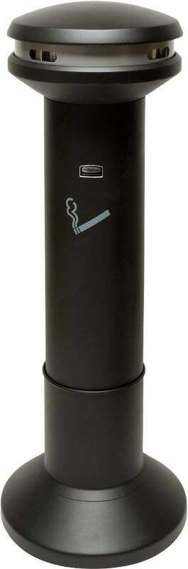 Rubbermaid Zigarettensäule 101 cm (H) Schwarz