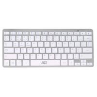 ACT Tastatur AC5605 Silber Drahtlos AZERTY