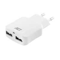 ACT USB-Ladegerät AC2115 Weiß 105 mm (B)