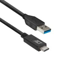 ACT USB-Kabel AC7416 Schwarz 1 m