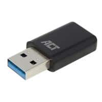 ACT USB-Adapter AC4470 Schwarz 55 mm (B) x 28 mm (T) x 160 mm x (H)