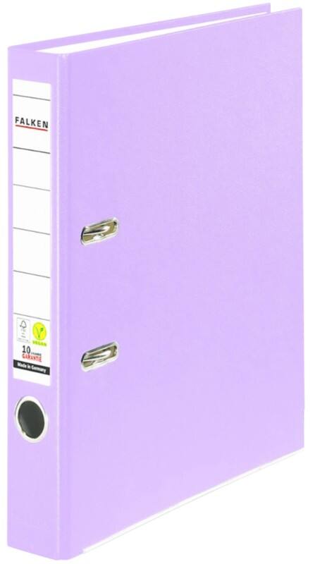 Falken Ordner Schmal A4 50 mm Rosa 24001224000F Kunststoff Hochformat