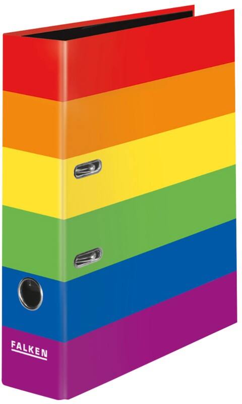 Falken Ordner Breit A4 80 mm Mehrfarbig 21001368000F Kunststoff Glänzend