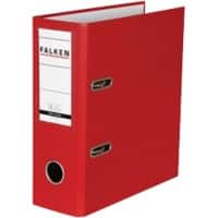 Falken Ordner DIN A5 Rot Pappkarton 11285657000F Pappkarton