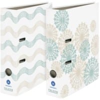 Falken PURE Green Ordner A4 80 mm Farbig sortiert 24001000000F Pappkarton 10 Stück