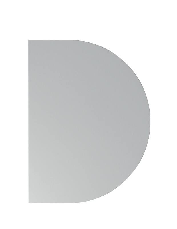 Hammerbacher Erweiterungsplatte BA60 Lichtgrau 600 x 800 x 720 mm