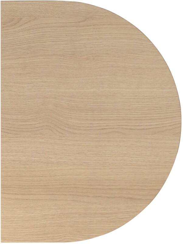 Hammerbacher Erweiterungsplatte VLA60 Eiche, Weiß 600 x 600 x 720 mm