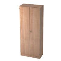 Hammerbacher Flügeltürenschrank MFC (Melaminbeschichtete Spanplatte) 5 Fachböden 800 x 420 x 2.004 mm Walnuss Braun