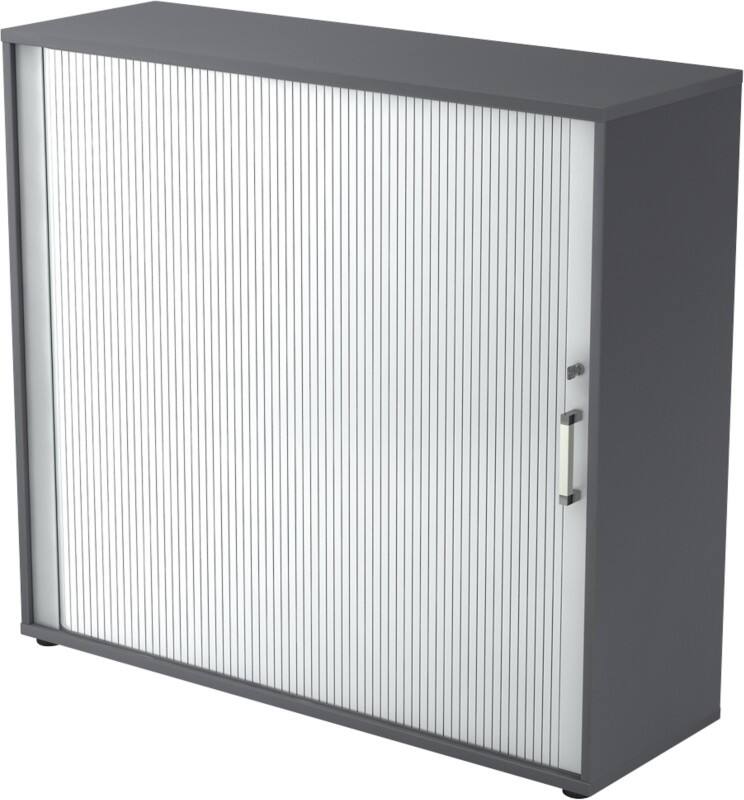 Hammerbacher Aktenschrank Grau 1.200 x 400 x 1.100 mm