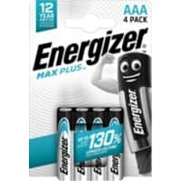 Energizer Batterien Max Plus AAA LR03 1200 mAh Alkali 1.5 V 4 4 Stück