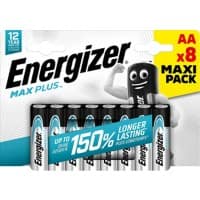 Energizer Batterien AA LR6 2550 mAh Alkali 1.5 V 8 8 Stück