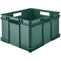 Keeeper Aufbewahrungsbox mit Griff Bruno Eco 54 L Öko-Grün Recycelter Kunststoff 52 (B) x 43 (T) x 28 (H) cm
