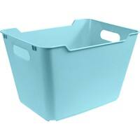 Keeeper Aufbewahrungsbox mit Griff Lotta 20 L Minze Polypropylen 40 (B) x 28 (T) x 25 (H) cm
