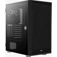 Aerocool Computergehäuse Graphite Midi Tower ABS + Stahl, SPCC Schwarz