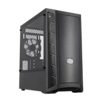 Cooler Master Computergehäuse MCB-B311L-KGNN-S00 Mini Tower Masche, Kunststoff, Stahl, Gehärtetes Glas Schwarz