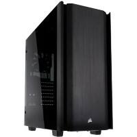 Corsair Computergehäuse 500D Midi Tower Stahl, Gehärtetes Glas Schwarz