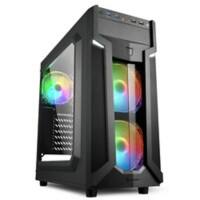 Sharkoon Computergehäuse VG6-W Midi Tower Acryl Schwarz