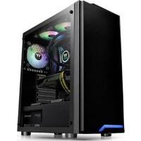 Thermaltake Computergehäuse CA-1L4-00M1WN-02 Midi Tower SPCC Schwarz