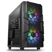 Thermaltake Computergehäuse CA-1N4-00M1WN-00 Midi Tower SPCC Schwarz