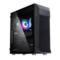 Zalman Computergehäuse Z1 Plus Midi Tower Kunststoff, Stahl, Gehärtetes Glas Schwarz