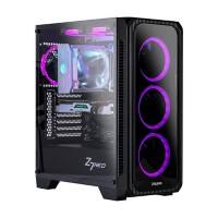 Zalman Computergehäuse Z7 NEO Midi Tower Kunststoff, Stahl, Gehärtetes Glas Schwarz