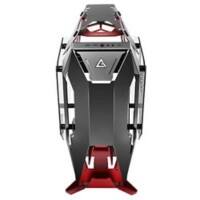 Antec Computergehäuse Midi Tower Aluminum Schwarz, Rot