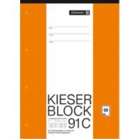 BRUNNEN A4 Klebebindung Papier Schreibblock 50 Blatt