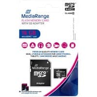 MediaRange MicroSDHC-Speicherkarte 16 GB Class 10