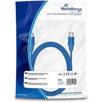 MediaRange Kabel MRCS145 Blau