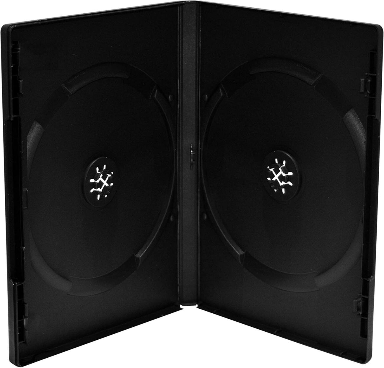 MediaRange DVD Case BOX12 Kunststoff Schwarz