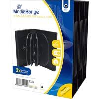 MediaRange DVD Case BOX35-10 Kunststoff Schwarz