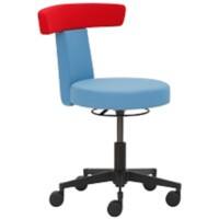 MAYER SITZMOEBEL Drehhocker 1262 Stoff Mehrfarbig