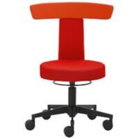 MAYER SITZMOEBEL Drehhocker 1262 Stoff Mehrfarbig