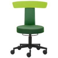 MAYER SITZMOEBEL Drehhocker 1262 Stoff Grün