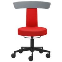 MAYER SITZMOEBEL Drehhocker 1262 Stoff Mehrfarbig