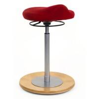 MAYER SITZMOEBEL Barhocker 1101 Stoff Rot
