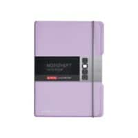Herlitz Notizbuch A5 Kariert PP (Polypropylen) Flieder