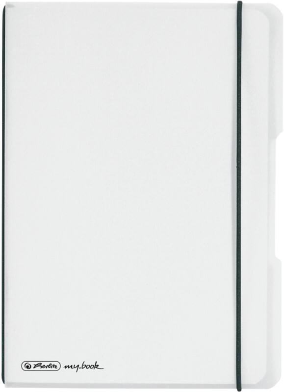 Herlitz Notizbuch A5 Kariert PP (Polypropylen) Transparent