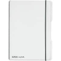 Herlitz Notizbuch A5 Kariert PP (Polypropylen) Transparent