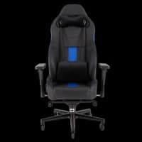 CORSAIR Gaming Stuhl T2 Road Warrior Kunstleder Schwarz, Blau