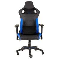 CORSAIR Gaming Stuhl T1 Race Warrior Kunstleder Schwarz, Blau
