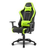 SHARKOON Gaming Stuhl Skiller SGS2 Stoff Schwarz , Grün