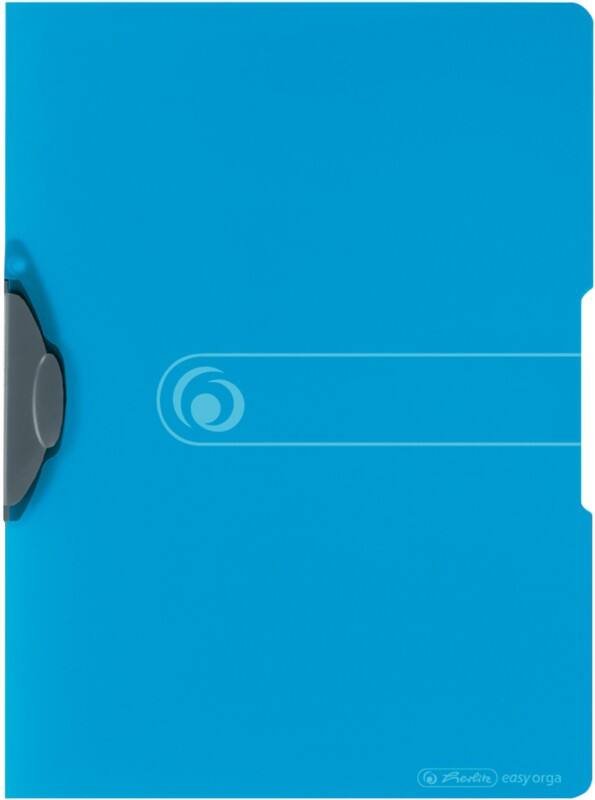 herlitz Easy Orga To Go Klemmmappe 11206455 A4 Kunstoff 23,2 (B) x 31 (T) x 1 (H) cm Blau