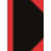 Bantex China-Kladde A4 96 Blatt 70gsm Rot liniert