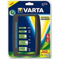 Varta Ladegerät 57648101401 9v, AA, AAA, C, D Nickel-Metallhydrid (NiMH) Anzahl unterstützter Batterien: 5x 230 V