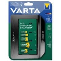Varta Ladegerät 57688101401 9V, AA, AAA, C, D Nickel-Metallhydrid (NiMH) Anzahl unterstützter Batterien: 4x 100 - 240 V